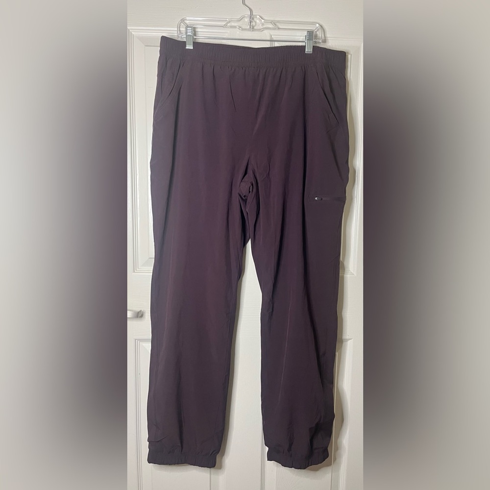 Eddie Bauer fleece lined outdoor activewear hiking pants size 16